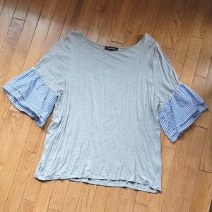 Ivanka Trump Flutter Sleeve Top